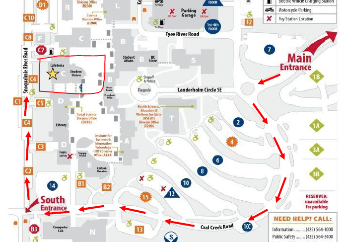 Bellevue College Seattle Maharashtra - BellevueCollegeMap
